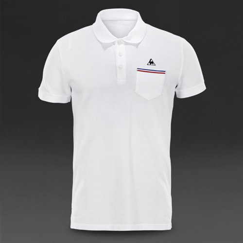 Le Coq Sportif Pavot Polo Shirt Optical White for Men